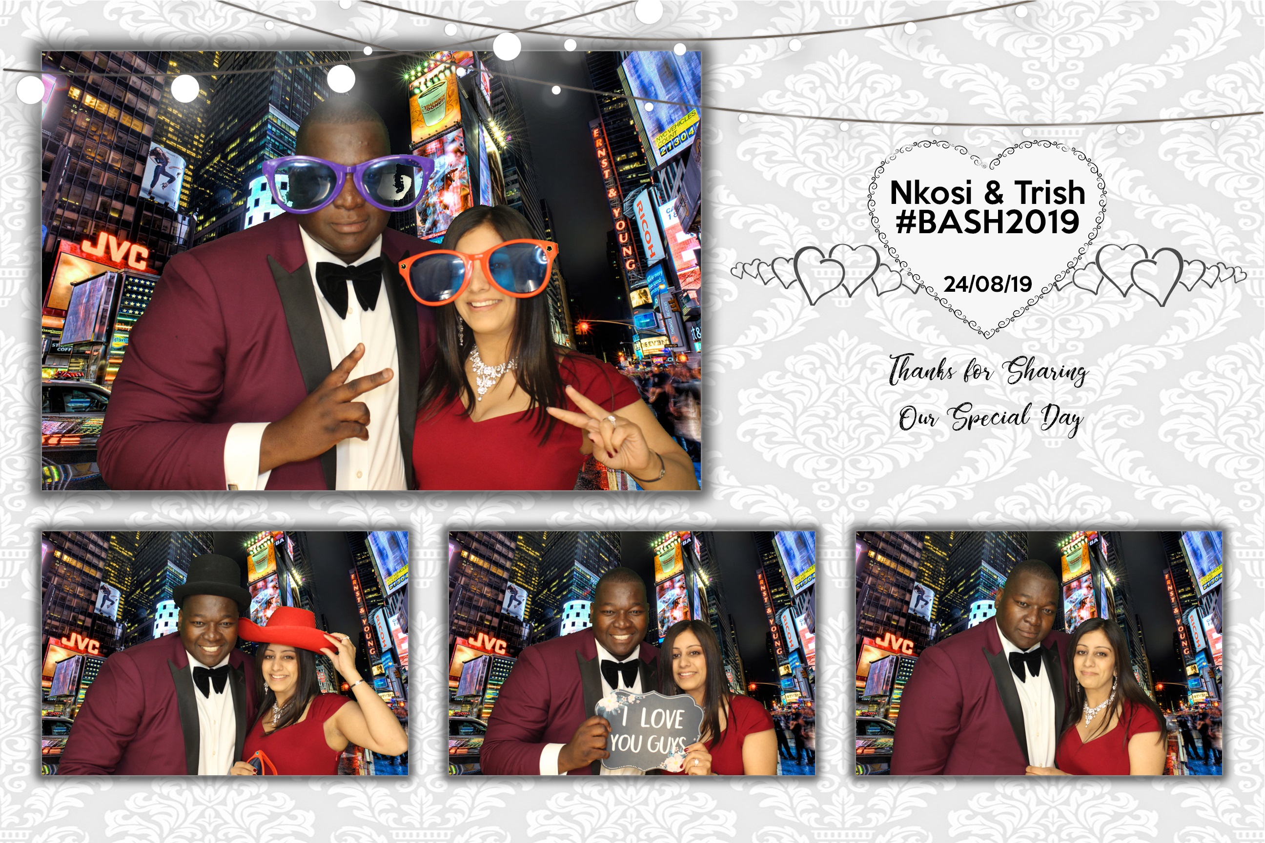 Nkosi & Trish's Wedding  | View more photos from the event at images.mobile-photo-booth.com/u/MobilePhotoBoothUK/Nkosi-Trishs-Wedding